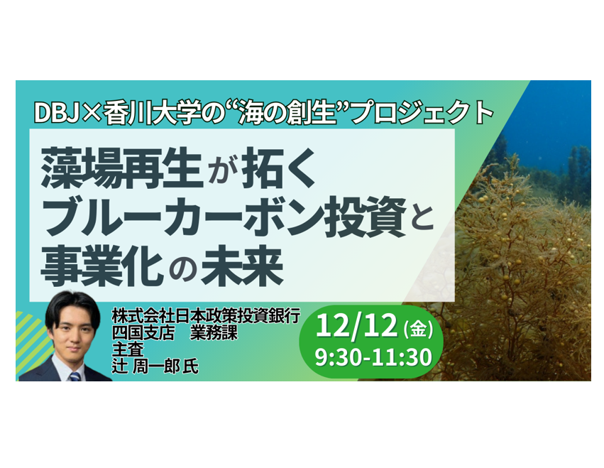 ブルーカーボン事業化と投資戦略
